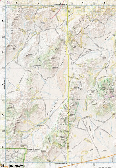 Nevada Atlas & Gazetteer Page 38 Preview 1