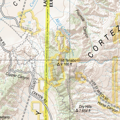 Nevada Atlas & Gazetteer Page 38 Preview 3