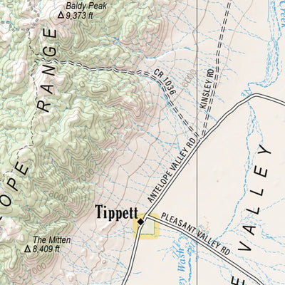 Nevada Atlas & Gazetteer Page 41 Preview 2