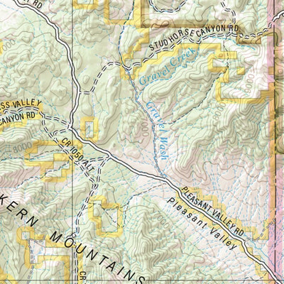 Nevada Atlas & Gazetteer Page 41 Preview 3