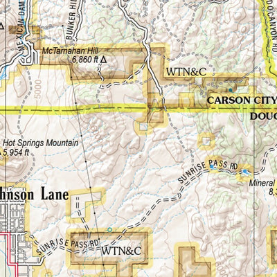 Nevada Atlas & Gazetteer Page 42 Preview 2