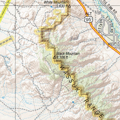 Nevada Atlas & Gazetteer Page 43 Preview 3