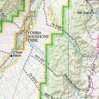 Nevada Atlas & Gazetteer Page 45 Preview 2