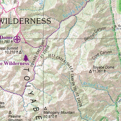 Nevada Atlas & Gazetteer Page 45 Preview 3
