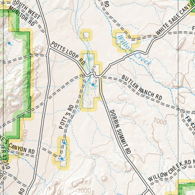 Nevada Atlas & Gazetteer Page 46 Preview 2