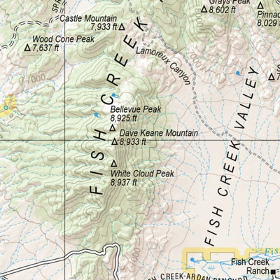 Nevada Atlas & Gazetteer Page 47 Preview 3