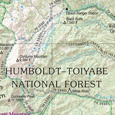 Nevada Atlas & Gazetteer Page 48 Preview 3
