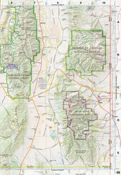 Nevada Atlas & Gazetteer Page 49 Preview 1