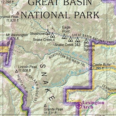 Nevada Atlas & Gazetteer Page 49 Preview 3