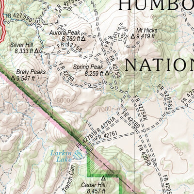 Nevada Atlas & Gazetteer Page 51 Preview 2