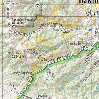 Nevada Atlas & Gazetteer Page 51 Preview 3
