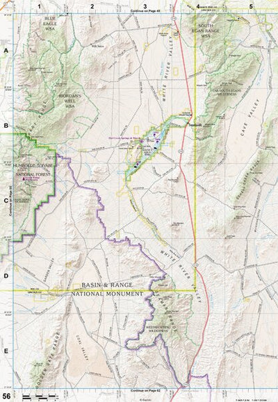 Nevada Atlas & Gazetteer Page 56 Preview 1