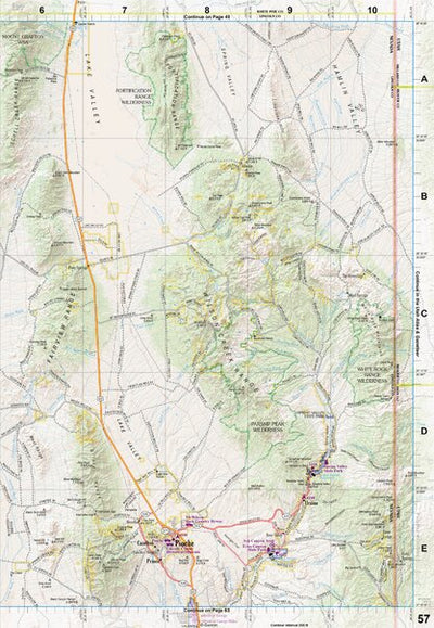 Nevada Atlas & Gazetteer Page 57 Preview 1