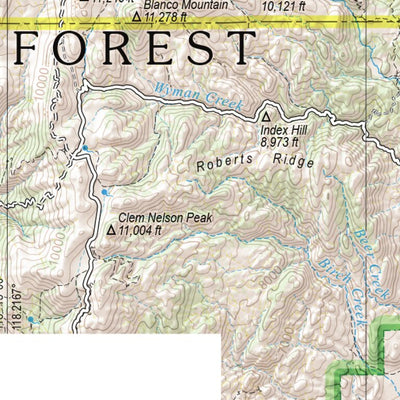 Nevada Atlas & Gazetteer Page 58 Preview 2