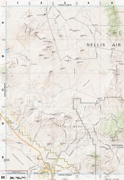 Nevada Atlas & Gazetteer Page 60 Preview 1