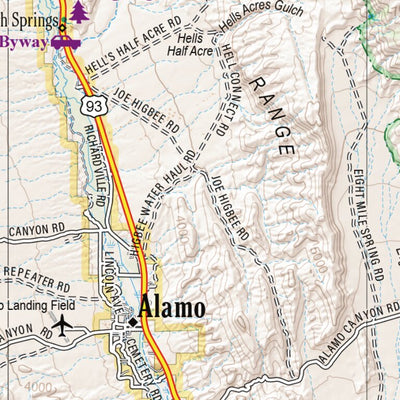 Nevada Atlas & Gazetteer Page 62 Preview 2