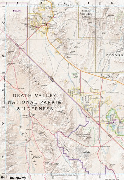 Nevada Atlas & Gazetteer Page 64 Preview 1
