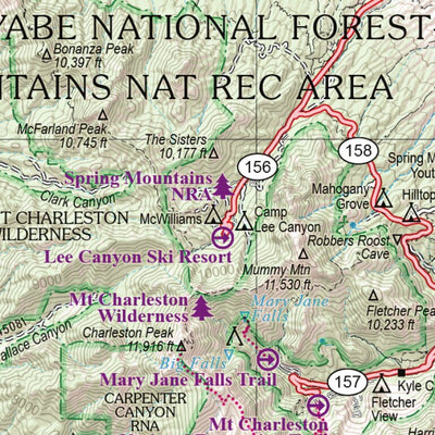 Nevada Atlas & Gazetteer Page 65 Preview 3