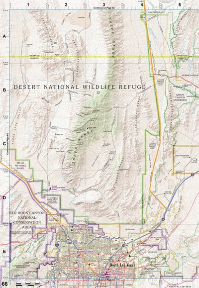 Nevada Atlas & Gazetteer Page 66 Preview 1