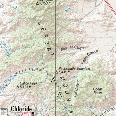 Nevada Atlas & Gazetteer Page 70 Preview 3