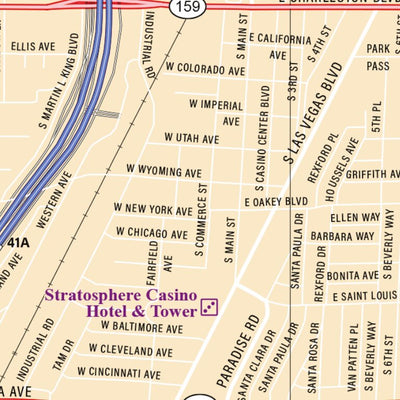 Nevada Atlas & Gazetteer Page 72 Preview 3