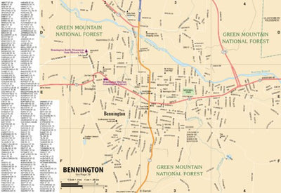 New Hampshire/Vermont Atlas & Gazetteer- Barrington VT Preview 1