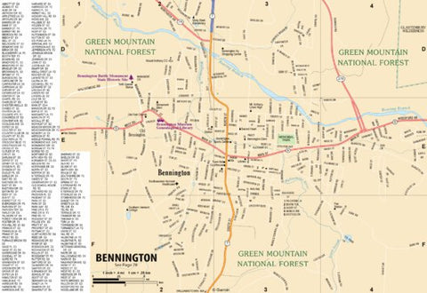 New Hampshire/Vermont Atlas & Gazetteer- Barrington VT Preview 1