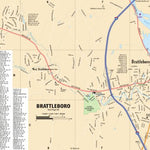 New Hampshire/Vermont Atlas & Gazetteer- Brattleboro VT Preview 1