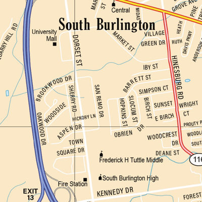 New Hampshire/Vermont Atlas & Gazetteer- Burlington VT 1 Preview 2