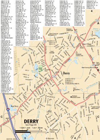 New Hampshire/Vermont Atlas & Gazetteer- Derry NH Preview 1