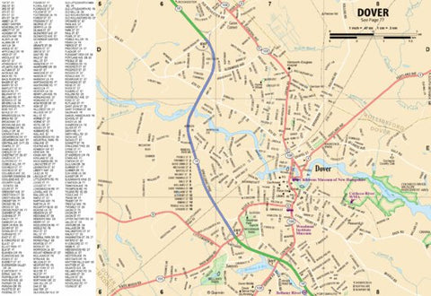 New Hampshire/Vermont Atlas & Gazetteer- Dover NH Preview 1