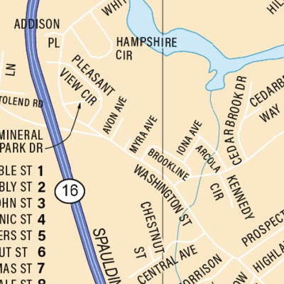 New Hampshire/Vermont Atlas & Gazetteer- Dover NH Preview 2