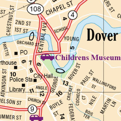 New Hampshire/Vermont Atlas & Gazetteer- Dover NH Preview 3