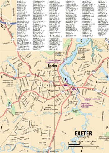 New Hampshire/Vermont Atlas & Gazetteer- Exeter NH Preview 1