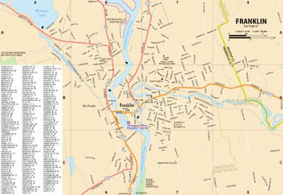 New Hampshire/Vermont Atlas & Gazetteer- Franklin NH Preview 1