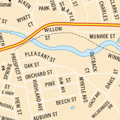 New Hampshire/Vermont Atlas & Gazetteer- Franklin NH Preview 3
