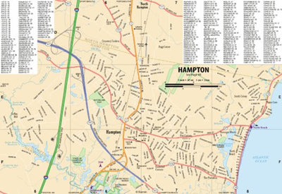 New Hampshire/Vermont Atlas & Gazetteer- Hampton NH Preview 1