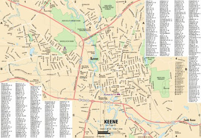 New Hampshire/Vermont Atlas & Gazetteer- Keene NH Preview 1