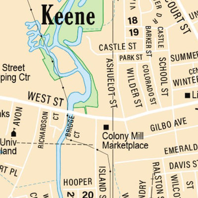 New Hampshire/Vermont Atlas & Gazetteer- Keene NH Preview 2