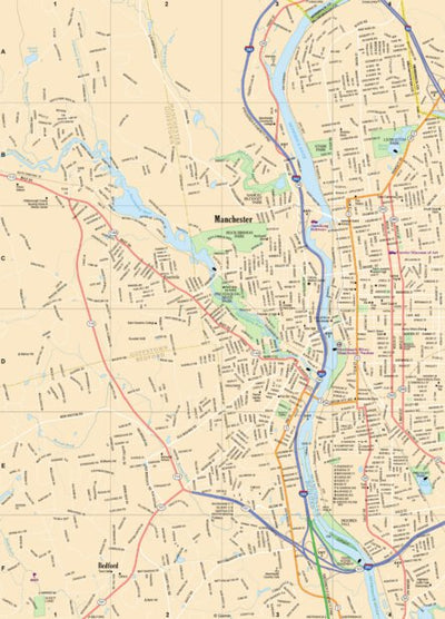 New Hampshire/Vermont Atlas & Gazetteer- Manchester NH 1 Preview 1