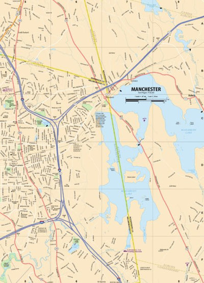 New Hampshire/Vermont Atlas & Gazetteer- Manchester NH 2 Preview 1
