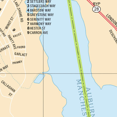 New Hampshire/Vermont Atlas & Gazetteer- Manchester NH 2 Preview 2