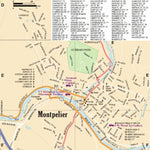 New Hampshire/Vermont Atlas & Gazetteer- Montpelier VT Preview 1