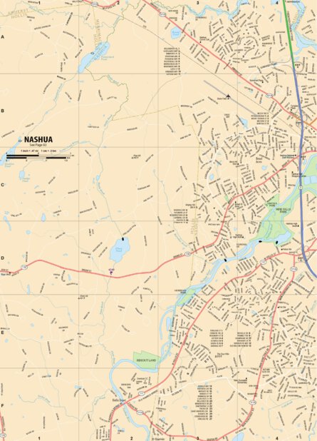 New Hampshire/Vermont Atlas & Gazetteer- Nashua NH 1 Preview 1