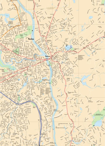 New Hampshire/Vermont Atlas & Gazetteer- Nashua NH 2 Preview 1