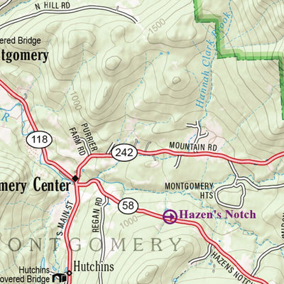 New Hampshire/Vermont Atlas & Gazetteer Page 32 Preview 2