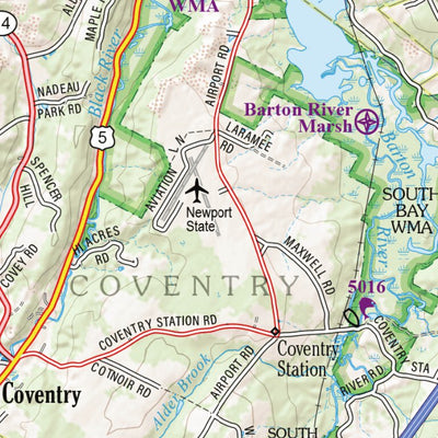 New Hampshire/Vermont Atlas & Gazetteer Page 33 Preview 2