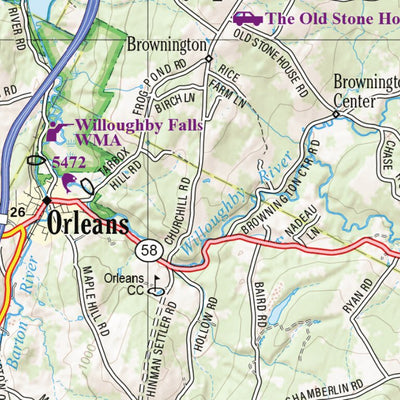 New Hampshire/Vermont Atlas & Gazetteer Page 33 Preview 3