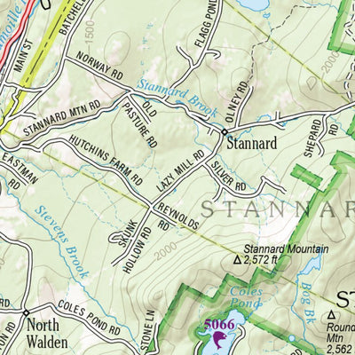 New Hampshire/Vermont Atlas & Gazetteer Page 41 Preview 2