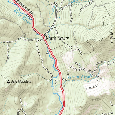 New Hampshire/Vermont Atlas & Gazetteer Page 45 Preview 2